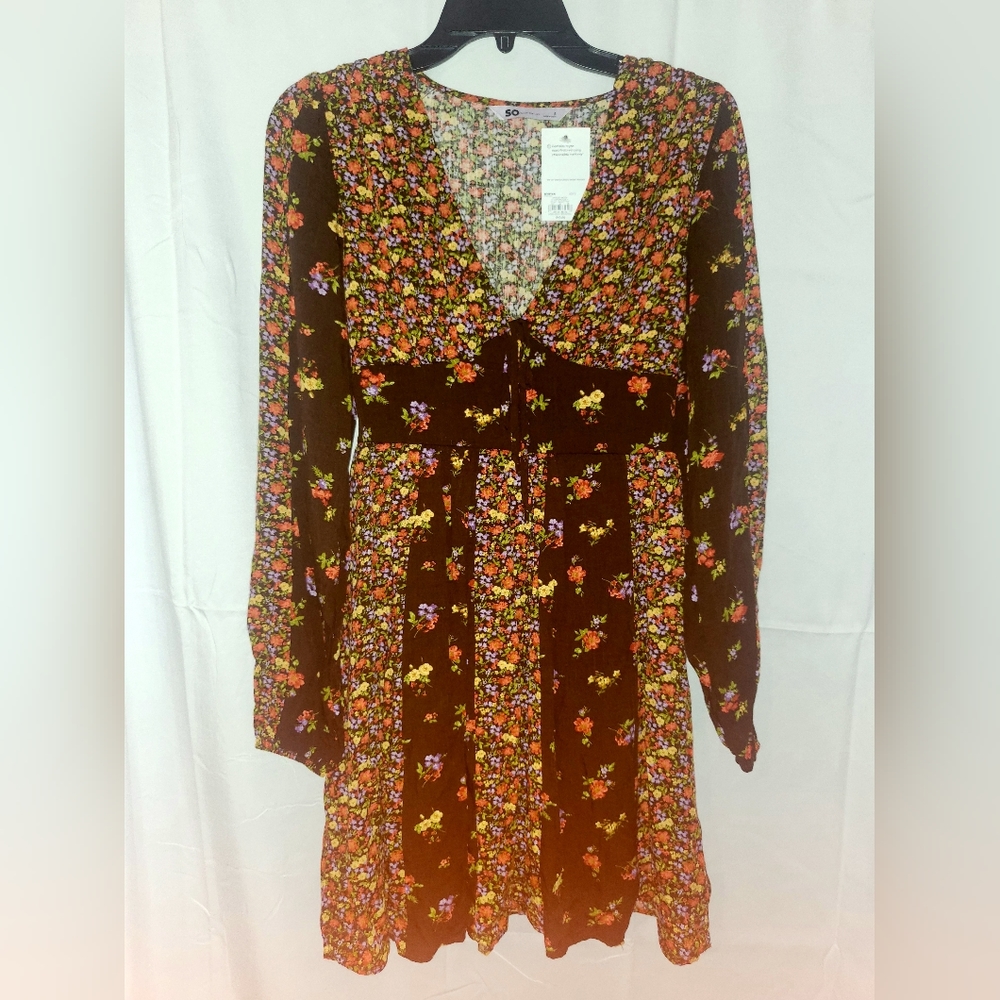 Brand new! Multi colored harvest moon dress